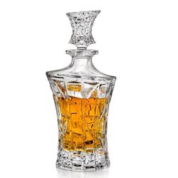 Crystal Bohemia Skleněná karafa na whisky PATRIOT 0,7 l