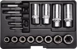 Sada vytahováků šroubů a čepů 17 ks