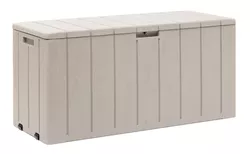 BRAVO zahradní plastový úložný box 270 L - světle šedá