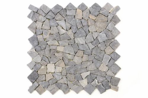 Divero 622 Mramorová mozaika šedá 1 m²