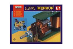 MERKUR E1 Stavebnice elektřina, magnetizmus v krabici 36x28x8cm