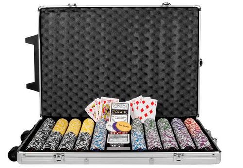 Garthen OCEAN Trolley 495 Poker set 1000 ks žetonů