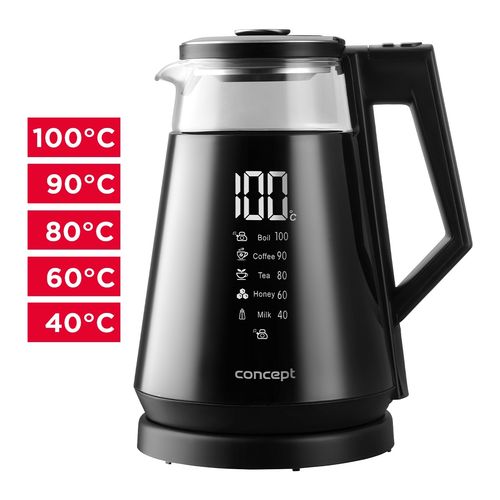 Concept RK4170 digitální rychlovarná konvice Thermosense 1,7 l