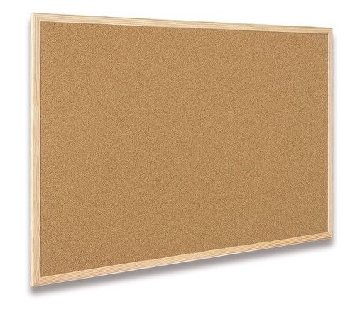 Nástěnka CLASSIC Cork Board Eco 30x40cm, korek, dřevěný rám