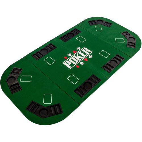 Garthen 57300 Skládací pokerová podložka - zelená