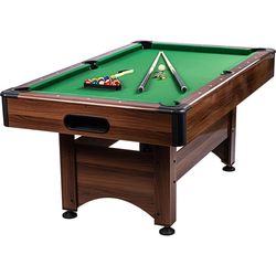 pool billiard kulečník 6 ft, s vybavením